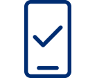 Banking mobile deposit icon
