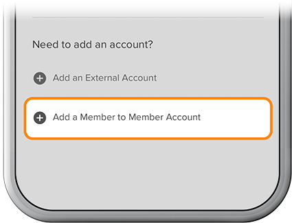Add member account step 2