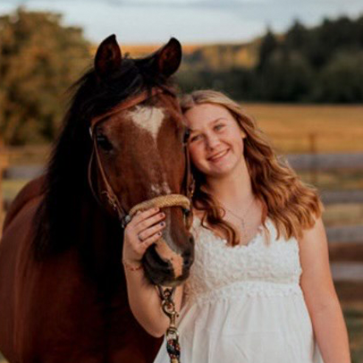 Brooklyn Terrien SELCO scholarship winner. 