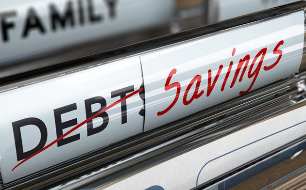 debt vs savings