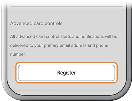 Create card alerts step 2