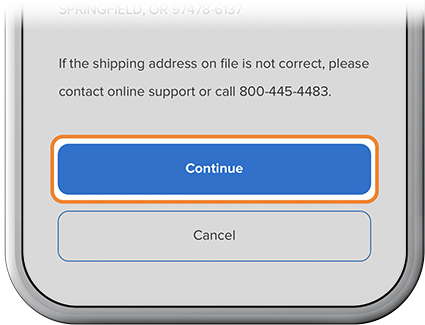 Report bank card lost or stolen step 3