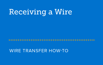 Receiving a wire