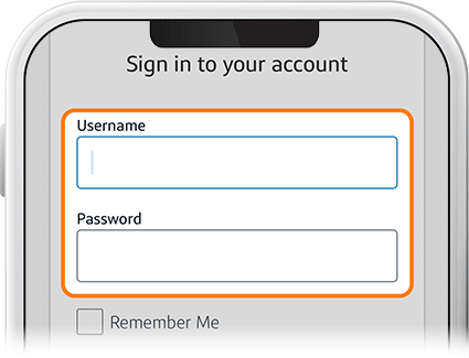 Login credentials