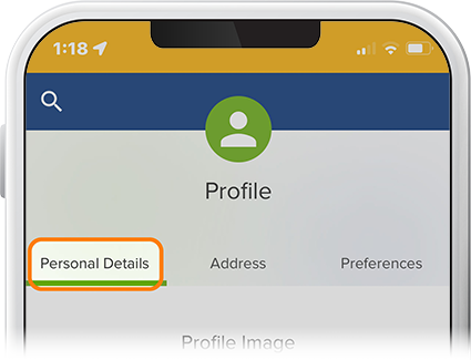 Update contact information step 2
