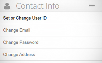 Step 1 updating your user id