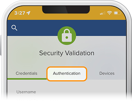 Add login security validation step 3