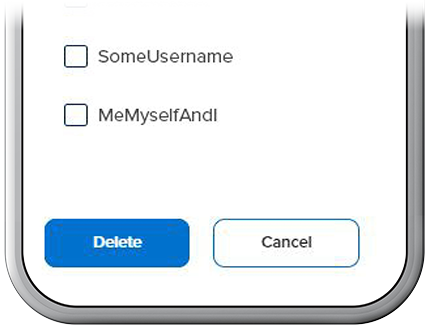 Add Usernames to the Login Dropdown in the SELCO community credit union step 4