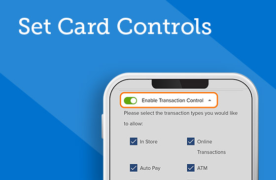 Set card controls