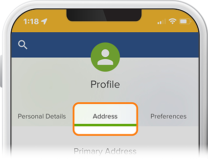 Update contact information step 3