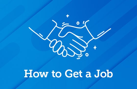 How to get a job graphic