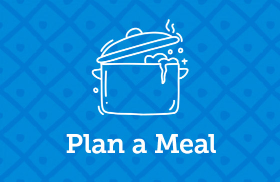 Plan a meal graphic