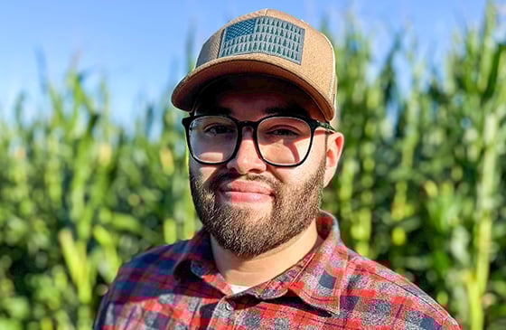 Victor Yanez SELCO metzler grant recipient. 