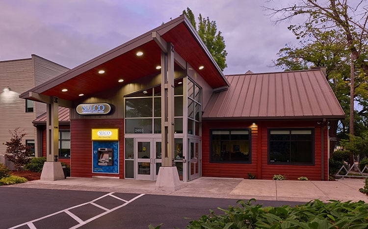 Ubicación de selco community credit union en Portland, parque forestal