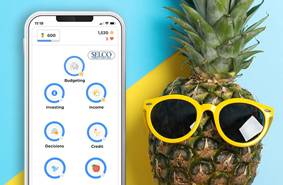 Zogo a financial literacy app with tutorials and rewards.