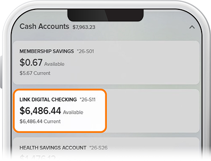 Enroll in Round-Up Savings - Step 1